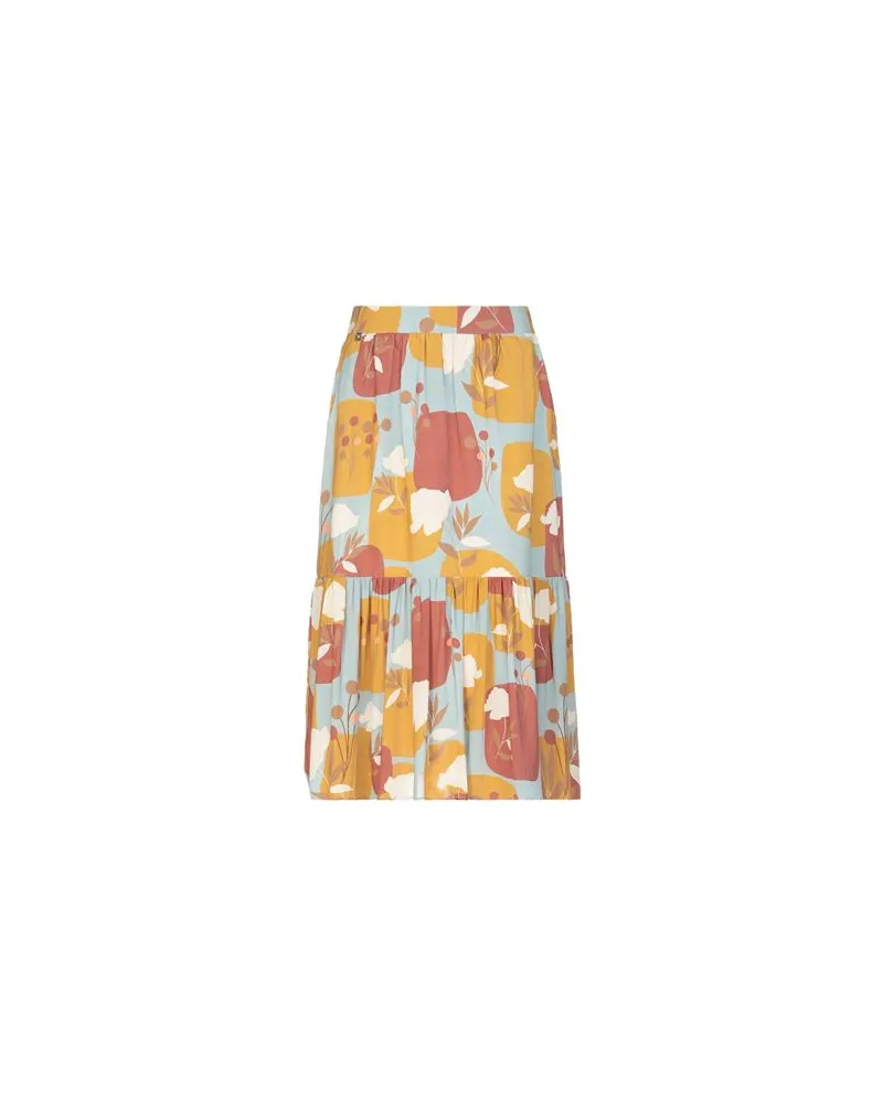 Manila Grace HOSEN & RÖCKE - Midi-Röckeauf YOOX.COM Ringelblume