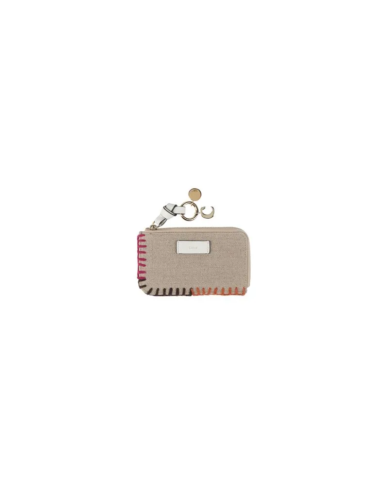 Chloé Kleinlederwaren - Dokumentenetuisauf YOOX.COM Beige