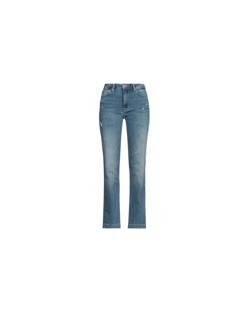 Guess HOSEN & RÖCKE - Jeanshosenauf YOOX.COM Blau