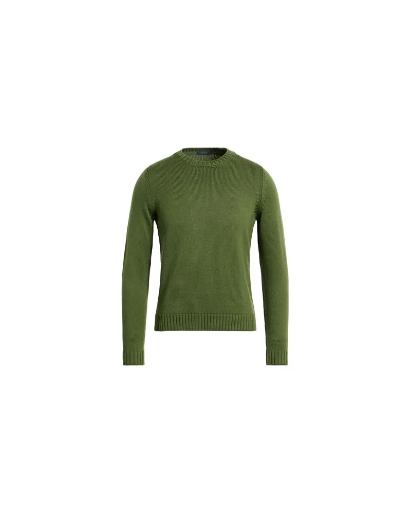 Zanone BY SLOWEAR - STRICKWAREN - Pulloverauf YOOX.COM Militärgrün