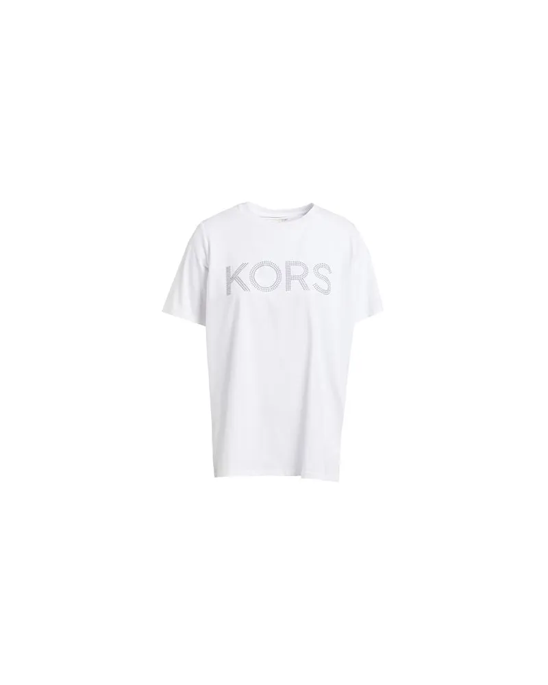 Michael Kors KORS STUD SMRCAMP TEE  - TOPS - T-shirtsauf YOOX.COM Weiß