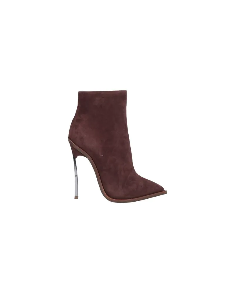 Casadei SCHUHE - Stiefelettenauf YOOX.COM Schokobraun