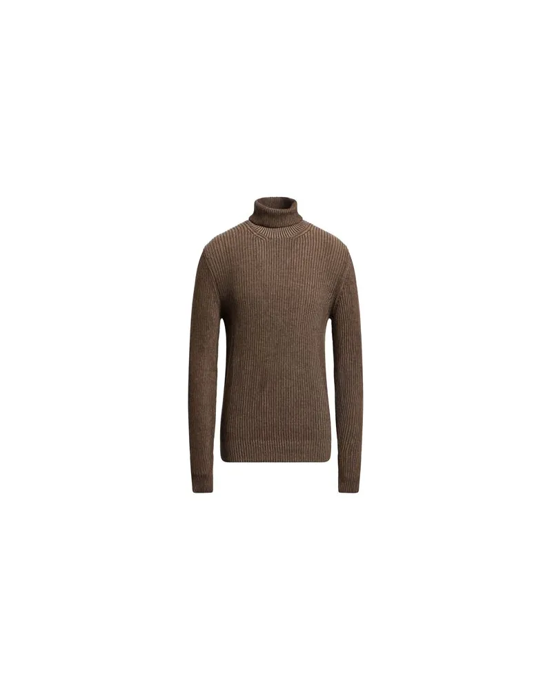Tagliatore STRICKWAREN - Rollkragenpulloverauf YOOX.COM Dunkelbraun