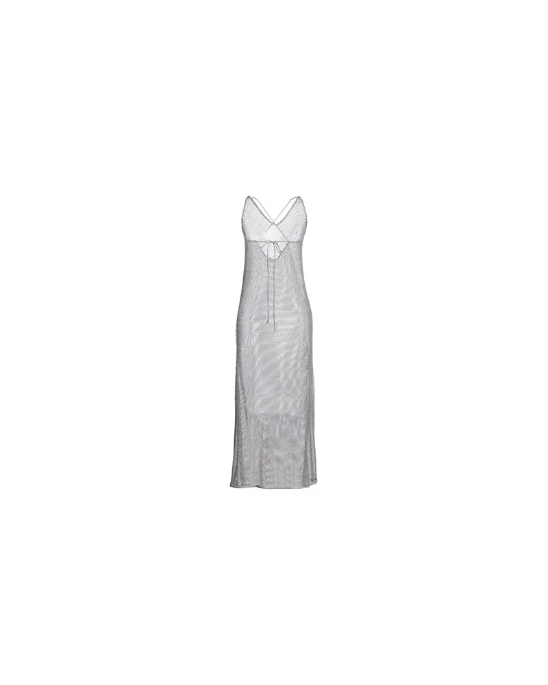 Ganni KLEIDER - Maxi-Kleiderauf YOOX.COM Grau