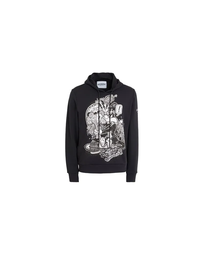 Iceberg TOPS - Sweatshirtsauf YOOX.COM Schwarz