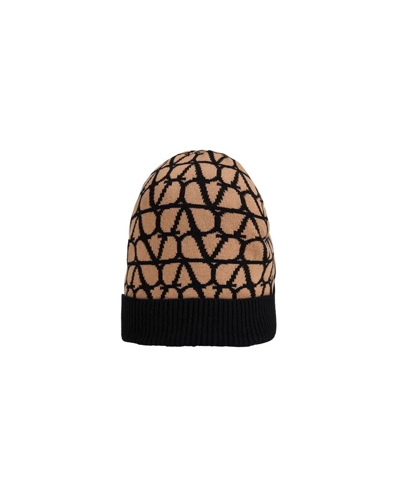 Valentino Garavani ACCESSOIRES - Mützen & Hüteauf YOOX.COM Braun