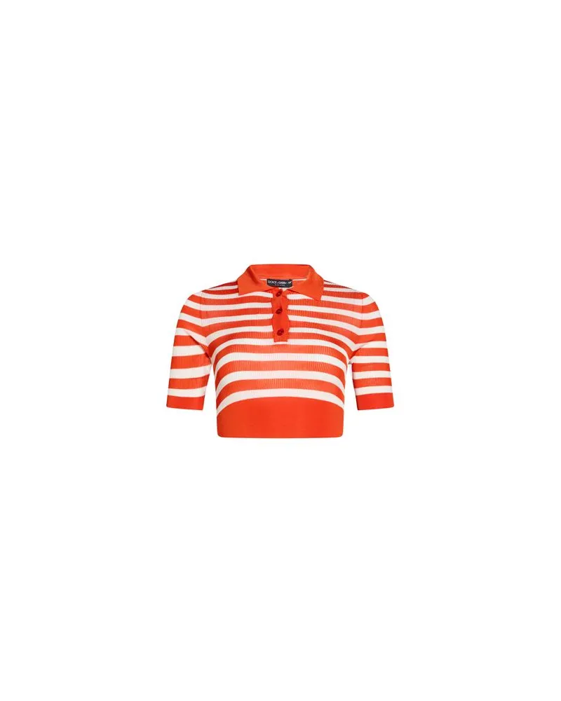 Dolce & Gabbana TOPS - Poloshirtsauf YOOX.COM Orange