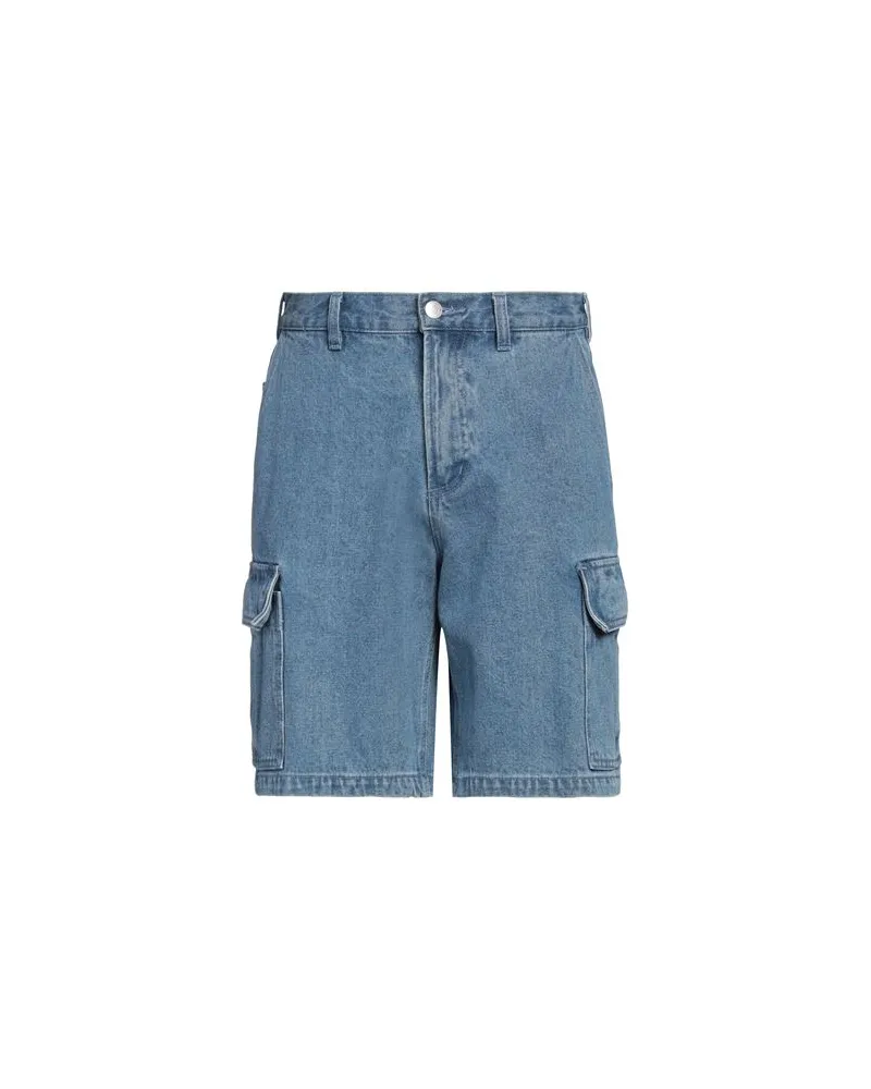 Obey HOSEN & RÖCKE - Jeansshortsauf YOOX.COM Blau