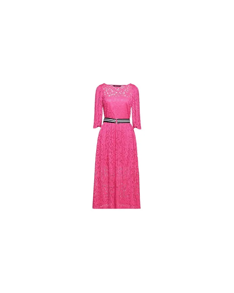 Armani Exchange KLEIDER - Midi-Kleiderauf YOOX.COM Fuchsia