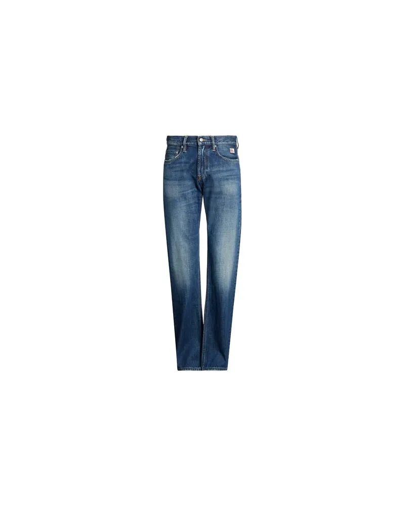 Roy Roger's HOSEN & RÖCKE - Jeanshosenauf YOOX.COM Blau