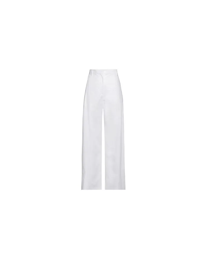 SPORTMAX HOSEN & RÖCKE - Hosenauf YOOX.COM Weiß