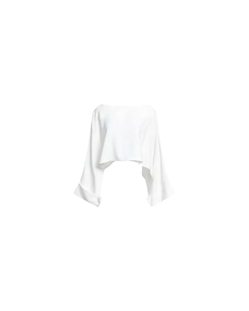Liviana Conti TOPS - Topsauf YOOX.COM Weiß