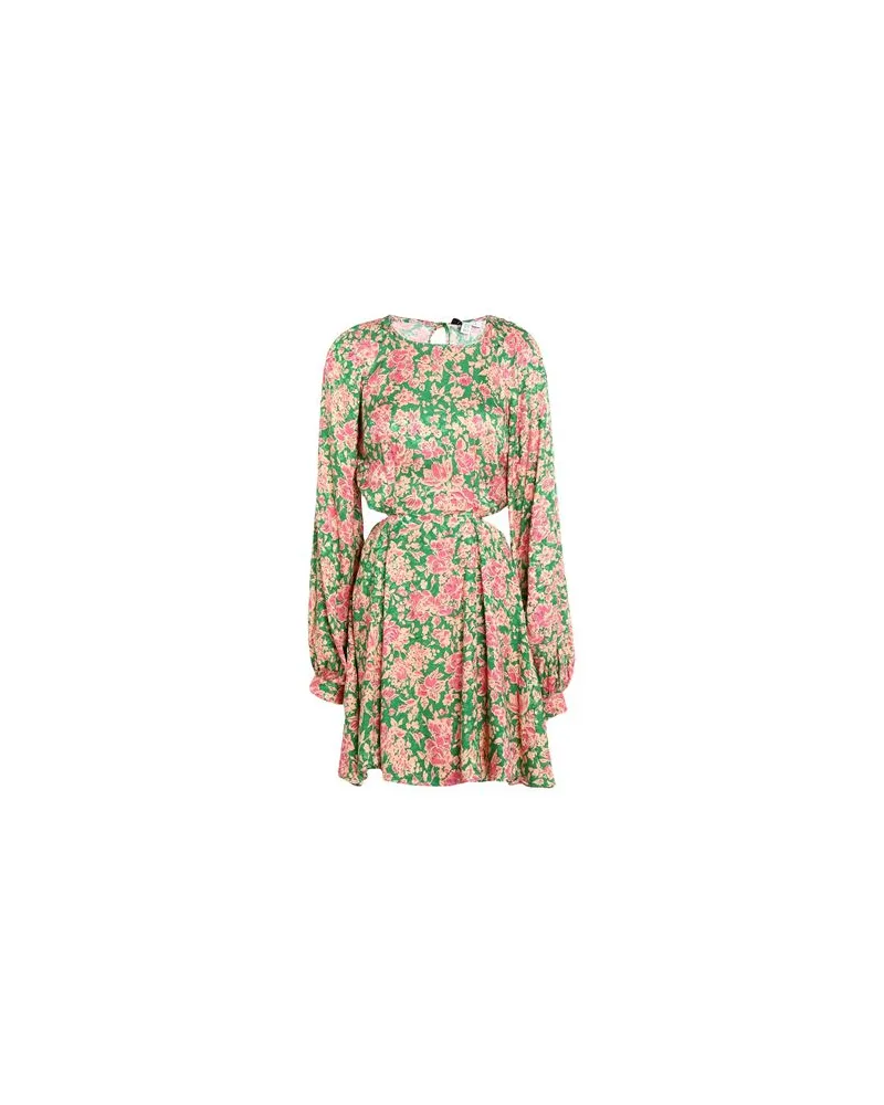 Topshop KLEIDER - Mini-Kleiderauf YOOX.COM Grün