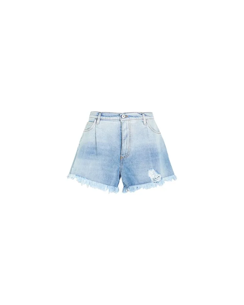 Actitude by Twinset HOSEN & RÖCKE - Jeansshortsauf YOOX.COM Blau