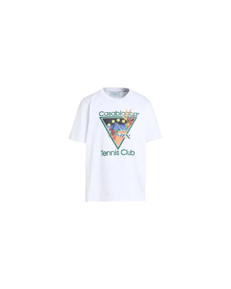 Casablanca Paris TOPS - T-shirtsauf YOOX.COM Weiß