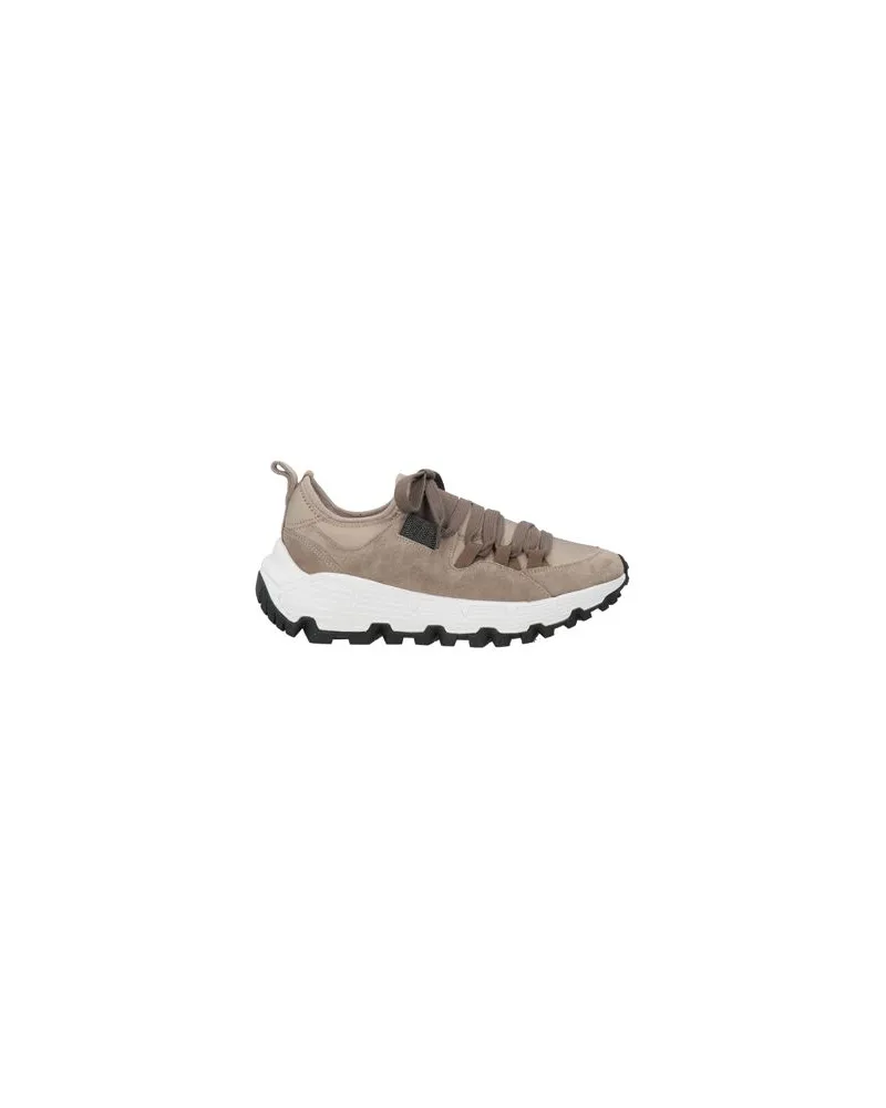 Brunello Cucinelli SCHUHE - Sneakersauf YOOX.COM Hellbraun