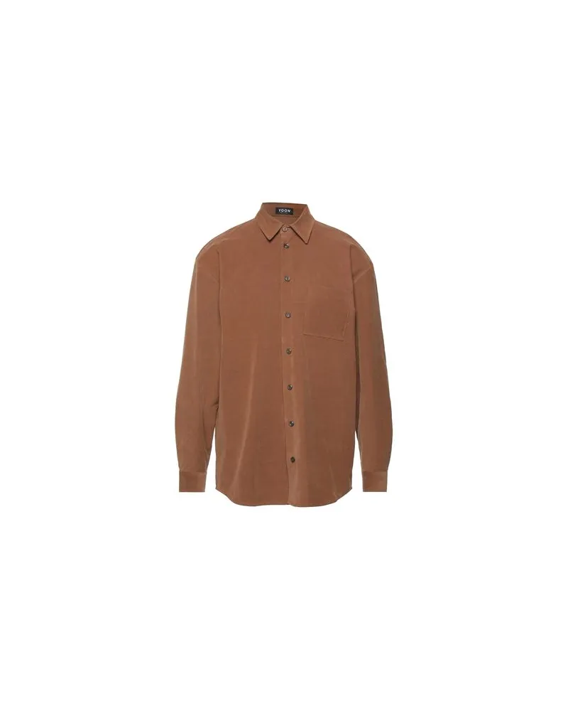 Yoon TOPS - Hemdenauf YOOX.COM Braun
