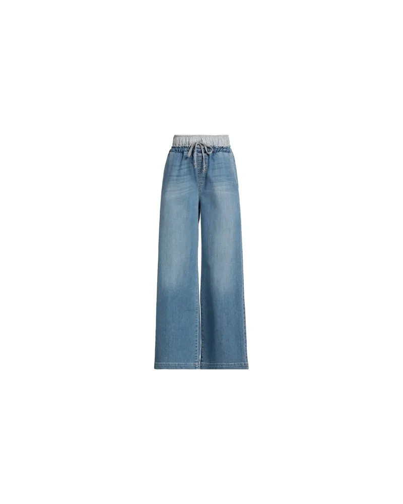 Please HOSEN & RÖCKE - Jeanshosenauf YOOX.COM Blau