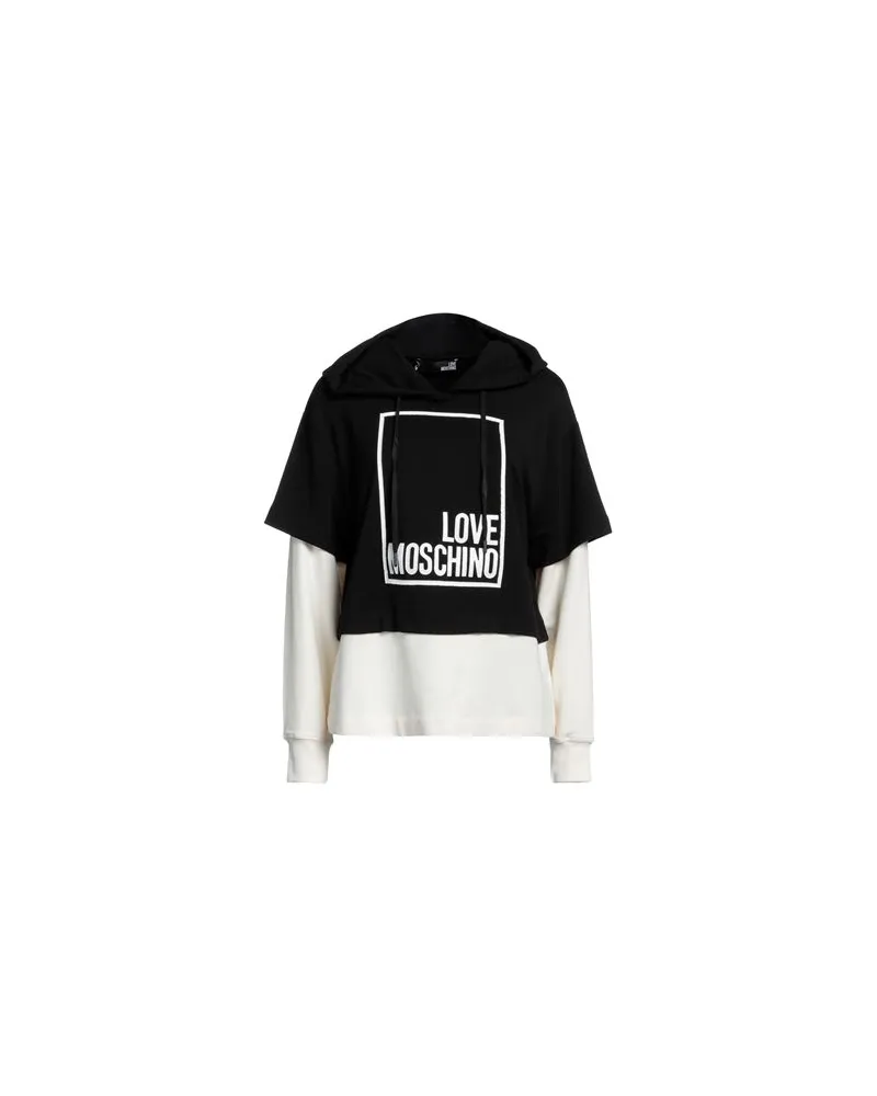 Moschino TOPS - Sweatshirtsauf YOOX.COM Schwarz