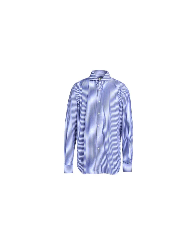 Luigi Borrelli TOPS - Hemdenauf YOOX.COM Blau