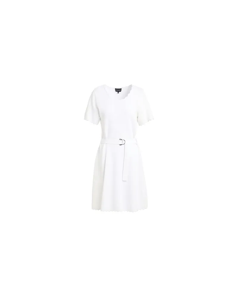 Emporio Armani KLEIDER - Mini-Kleiderauf YOOX.COM Weiß