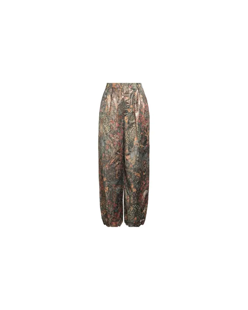 Ulla Johnson HOSEN & RÖCKE - Hosenauf YOOX.COM Dunkelgrün