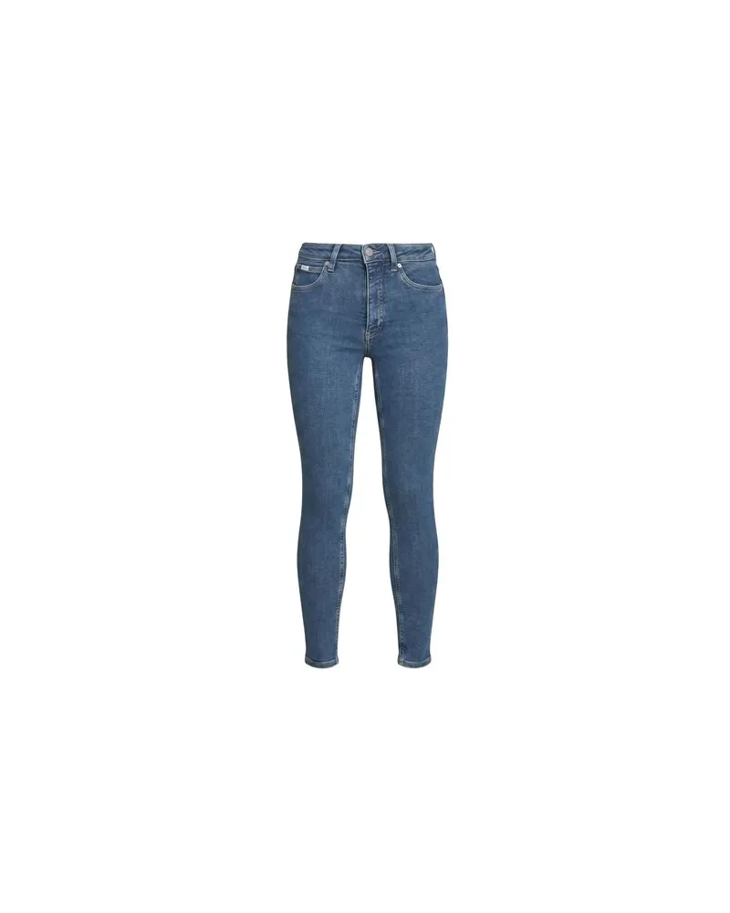Calvin Klein HOSEN & RÖCKE - Jeanshosenauf YOOX.COM Blau