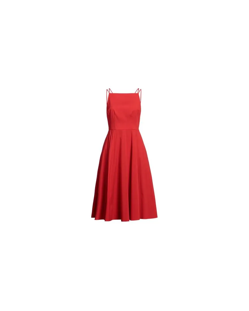 Theory KLEIDER - Midi-Kleiderauf YOOX.COM Rot