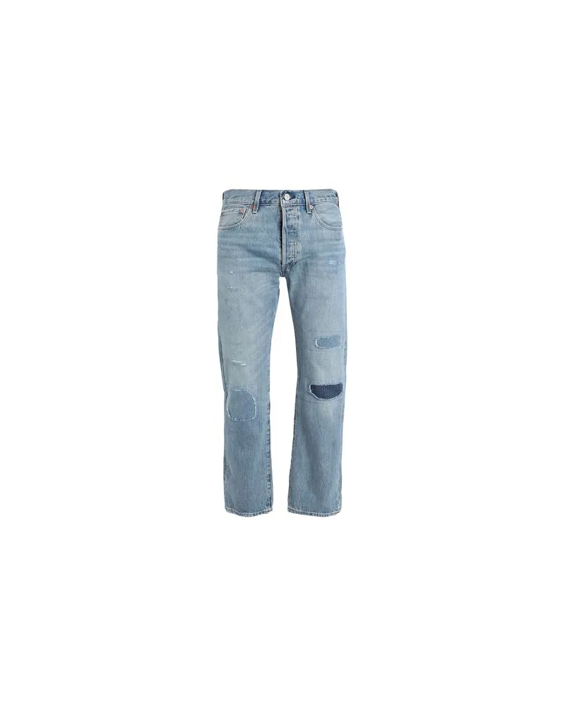 Levi's 51 LEVIS ORIGINAL FIT WORN IN  - HOSEN & RÖCKE - Jeanshosenauf YOOX.COM Blau