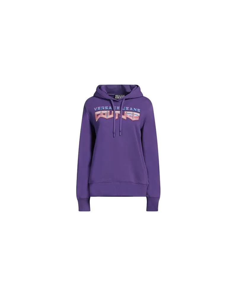 Versace Jeans TOPS - Sweatshirtsauf YOOX.COM Violett