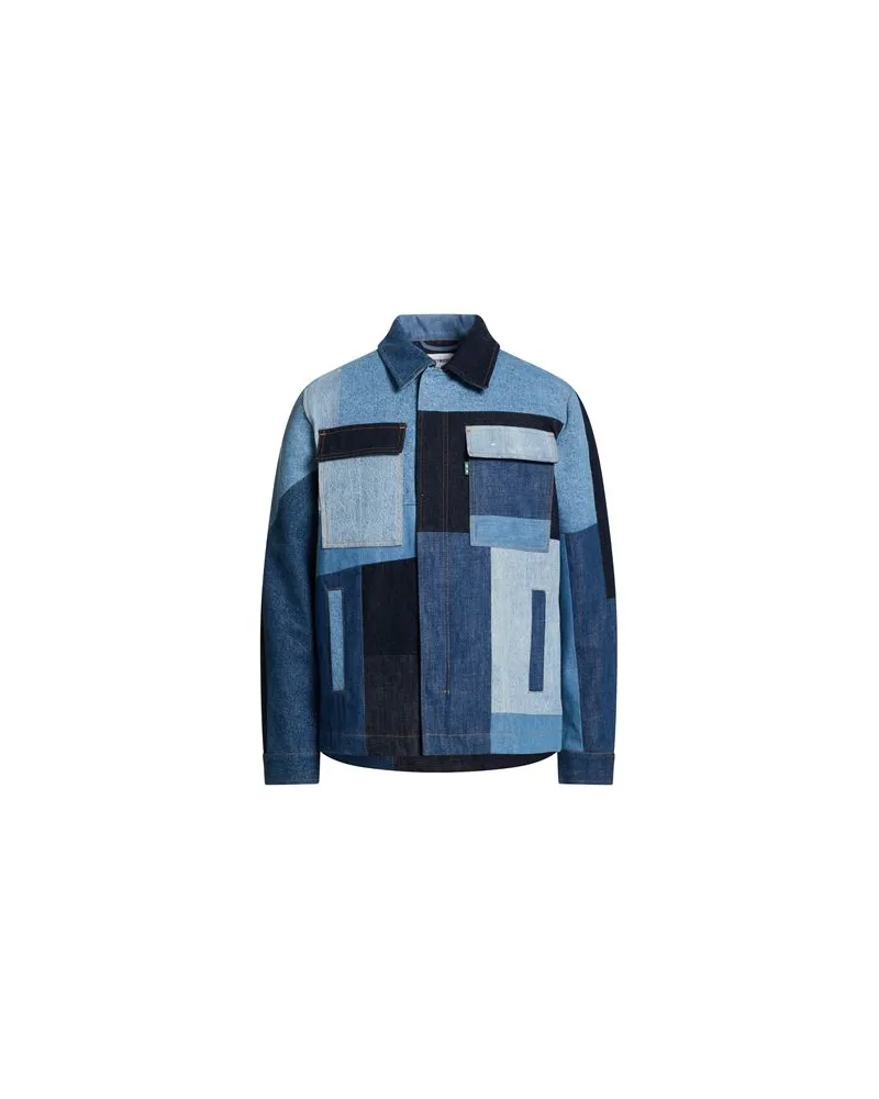 Department 5 JACKEN & MÄNTEL - Jeansjacken/Mäntelauf YOOX.COM Blau