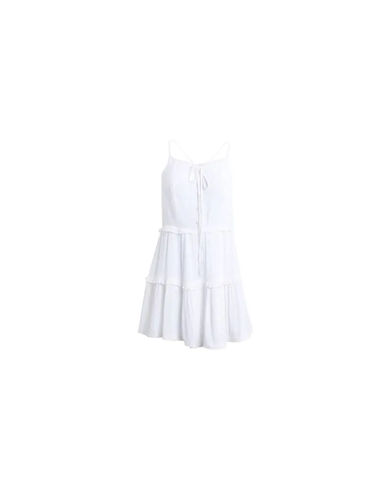 Superdry. KLEIDER - Mini-Kleiderauf YOOX.COM Weiß