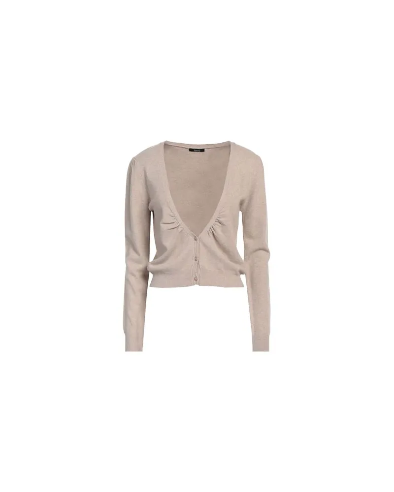 Hanita STRICKWAREN - Strickjackenauf YOOX.COM Beige
