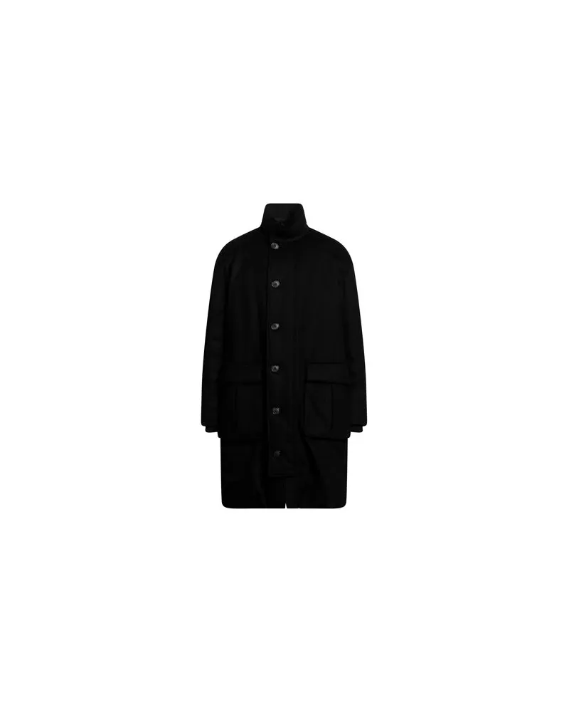 Giorgio Armani JACKEN & MÄNTEL - Mäntelauf YOOX.COM Schwarz