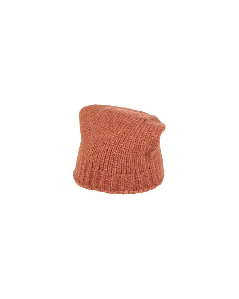 ARAGONA ACCESSOIRES - Mützen & Hüteauf YOOX.COM Rostrot