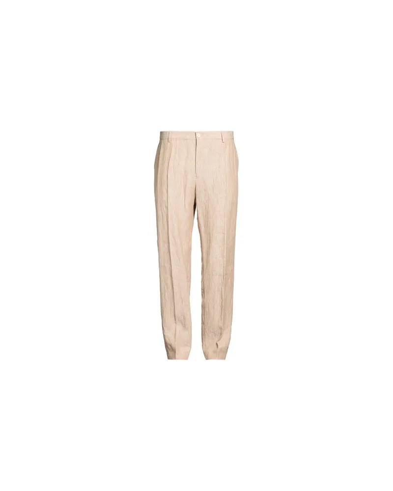 120% Lino HOSEN & RÖCKE - Hosenauf YOOX.COM Beige