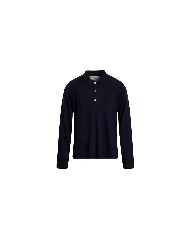 Officine Generale STRICKWAREN - Pulloverauf YOOX.COM Marineblau