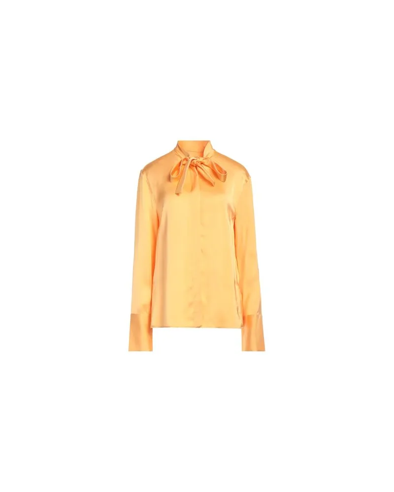Jil Sander TOPS - Hemdenauf YOOX.COM Mandarine