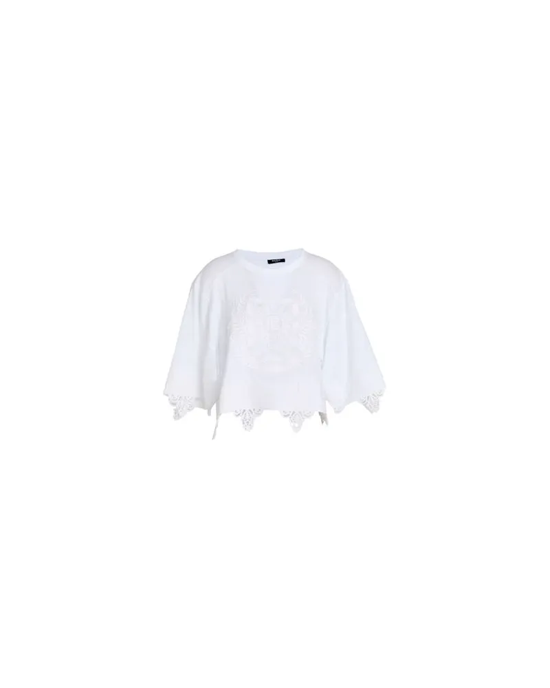 Balmain TOPS - T-shirtsauf YOOX.COM Weiß