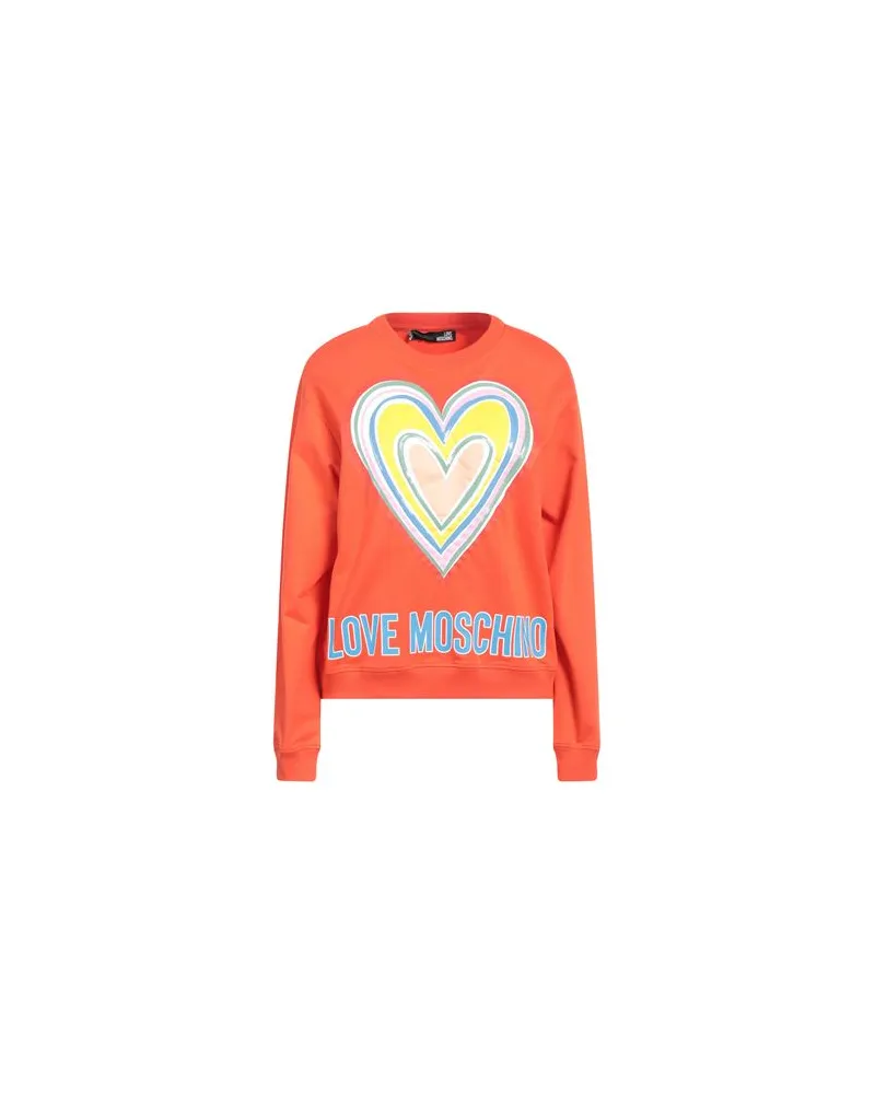 Moschino TOPS - Sweatshirtsauf YOOX.COM Orange