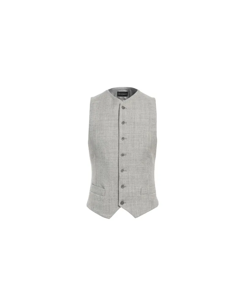 Emporio Armani ANZÜGE und CO-ORDS - Couture-Westenauf YOOX.COM Hellgrau
