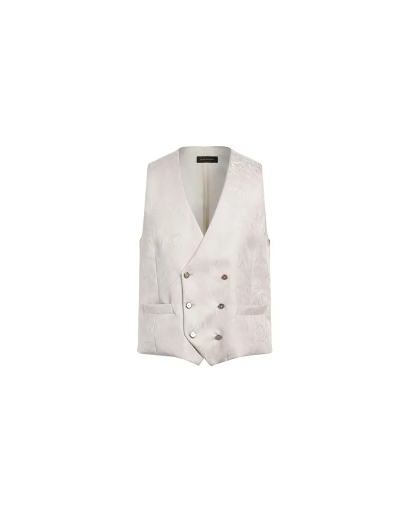 Luigi Bianchi Mantova ANZÜGE und CO-ORDS - Couture-Westenauf YOOX.COM Cremeweiß
