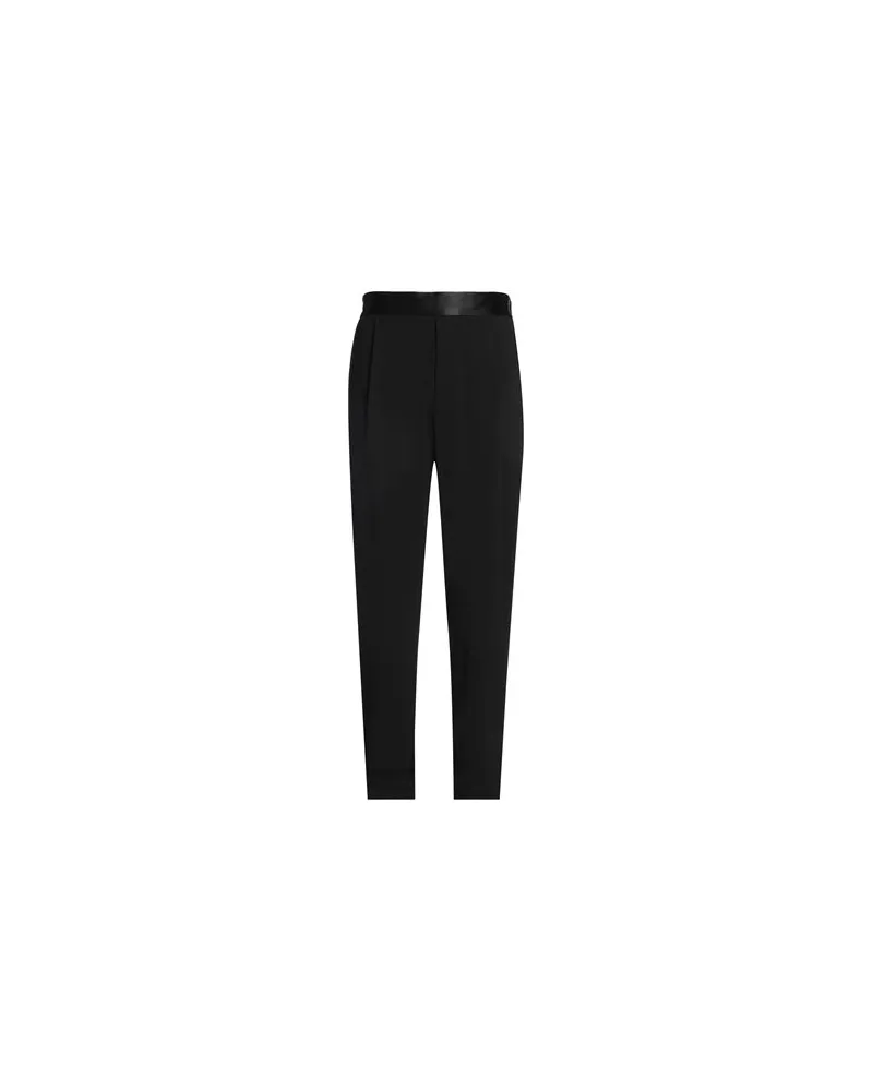 Giorgio Armani HOSEN & RÖCKE - Hosenauf YOOX.COM Schwarz
