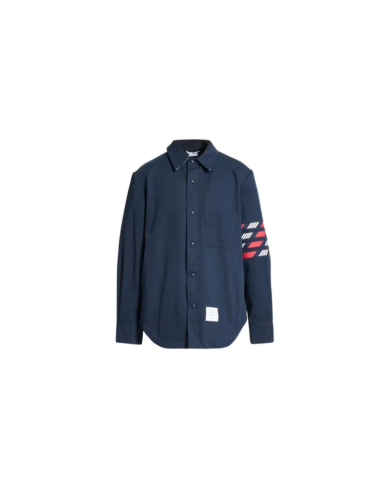 Thom Browne TOPS - Hemdenauf YOOX.COM Marineblau
