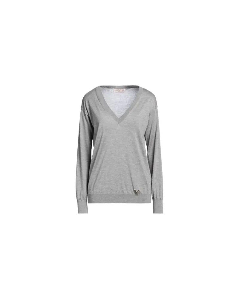 Valentino Garavani STRICKWAREN - Pulloverauf YOOX.COM Hellgrau
