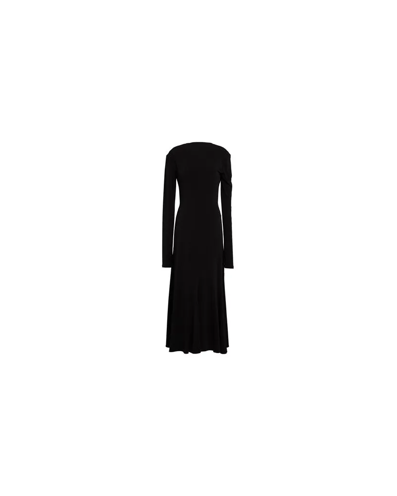 ANDAMANE KLEIDER - Midi-Kleiderauf YOOX.COM Schwarz