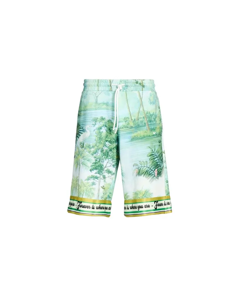 Replay HOSEN & RÖCKE - Shorts & Bermudashortsauf YOOX.COM Grün