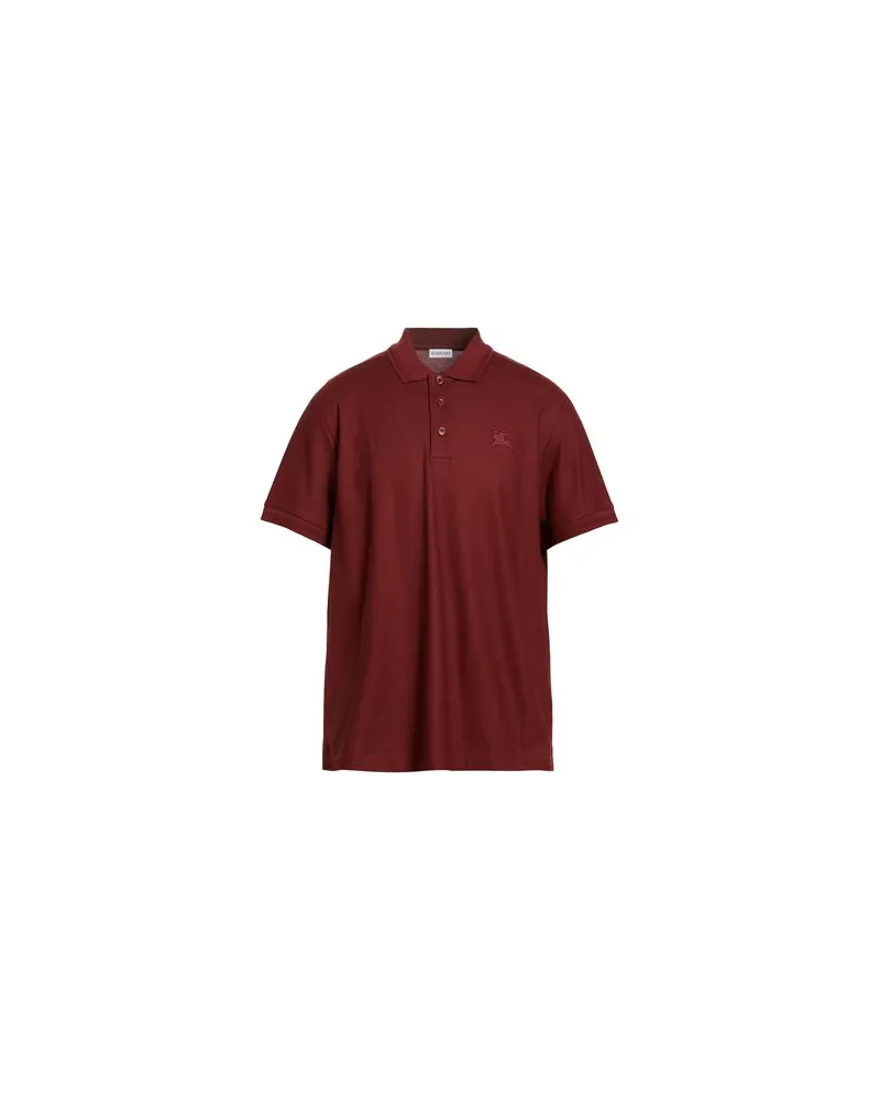 Burberry TOPS - Poloshirtsauf YOOX.COM Ziegelrot
