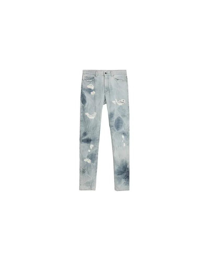 Amen HOSEN & RÖCKE - Jeanshosenauf YOOX.COM Blau