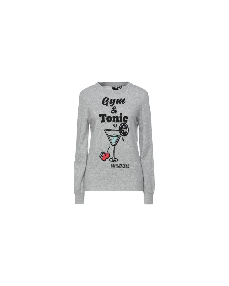 Moschino STRICKWAREN - Pulloverauf YOOX.COM Grau